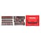 Tekton 105pc 1/4, 3/8 In Dr 6-Point Socket Set w/ Lid Insert in Stacking Tool Box (5/32 - 1 in, 4 - 24 mm) OLB91301 - alternate 6